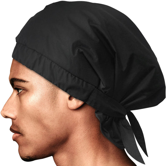 Shower cap hair ties for men, mens male showercap for guys man bonnet