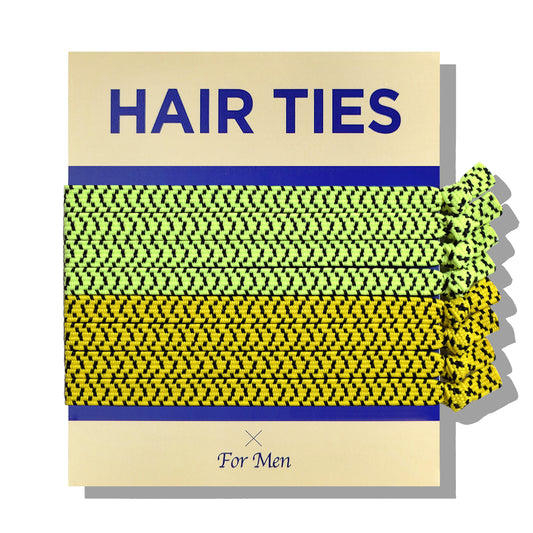 Knotted hair ties for men, mens male hair ties for guys man buns