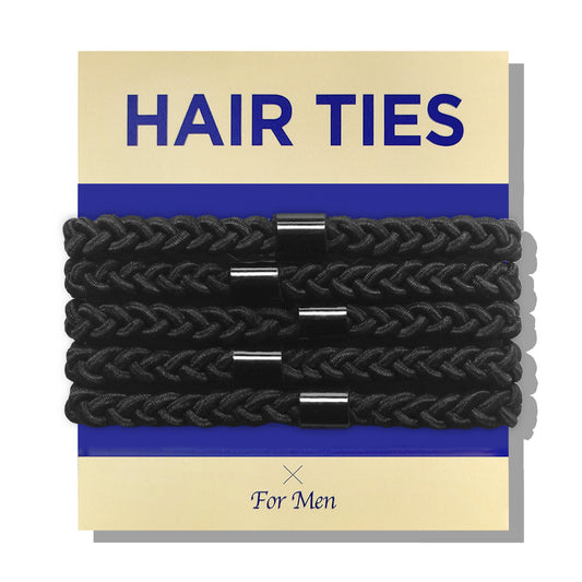 braided hair ties for men, mens male hair ties for guys man buns